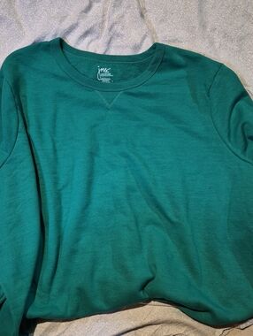 Just My Size Teal Crewneck Sweatshirt